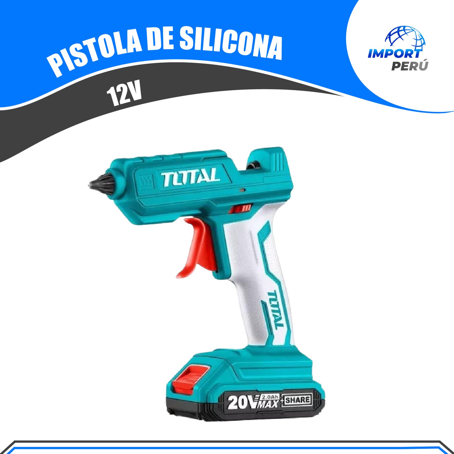 Pistola de Silicona 12V