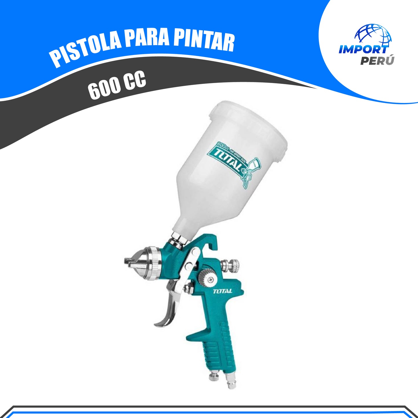 Pistola para pintar 600cc