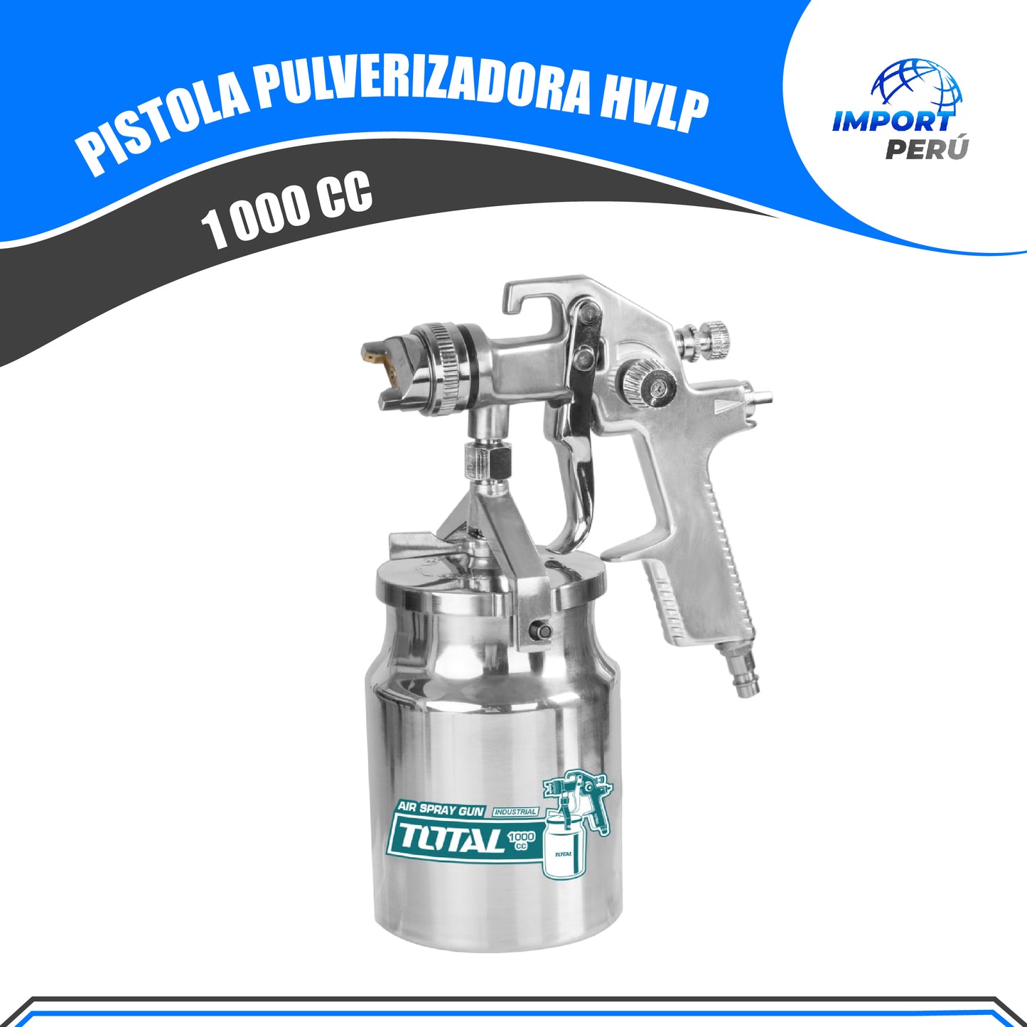 Pistola Pulverizadora HVLP 1000 cc