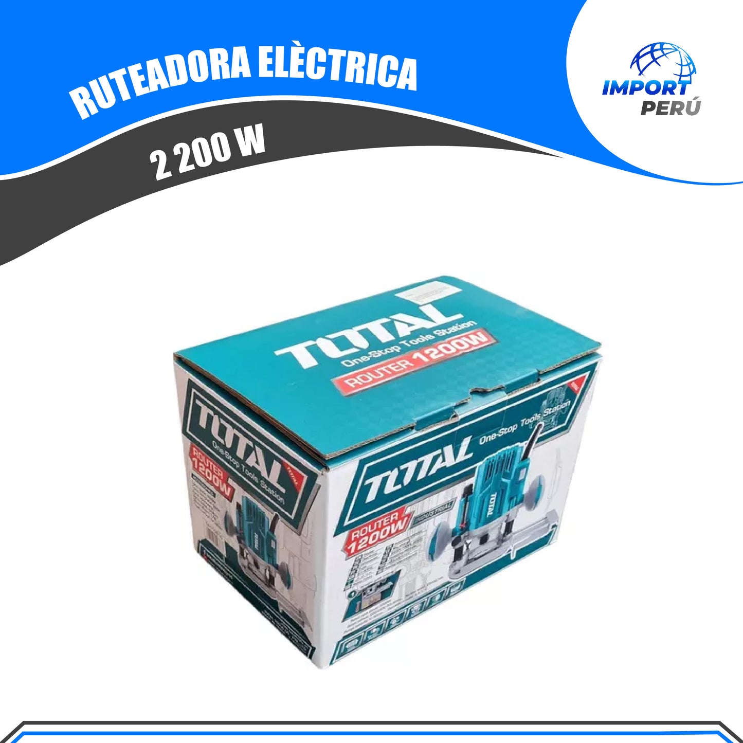 Ruteadora ElĂŠctrica 2200 W