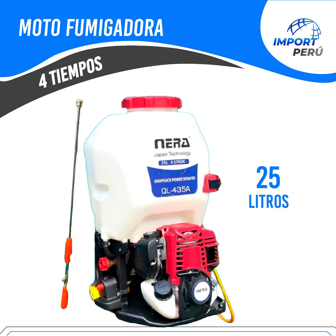 Motofumigadora NERA 25L