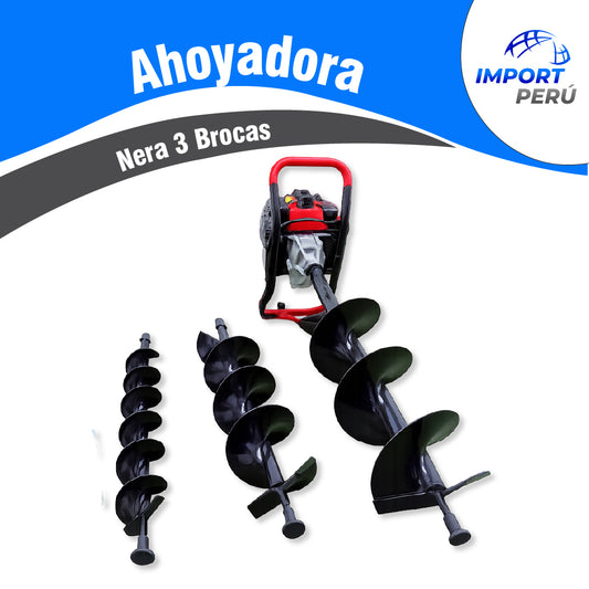 Ahoyadora Nera 3 Brocas