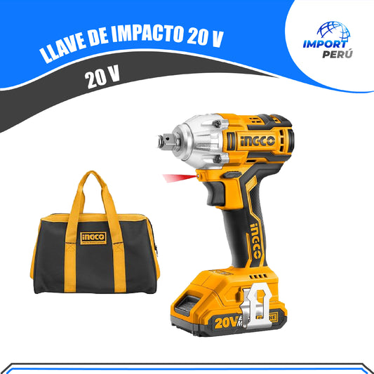 Llave de Impacto de 20V - 2Ah