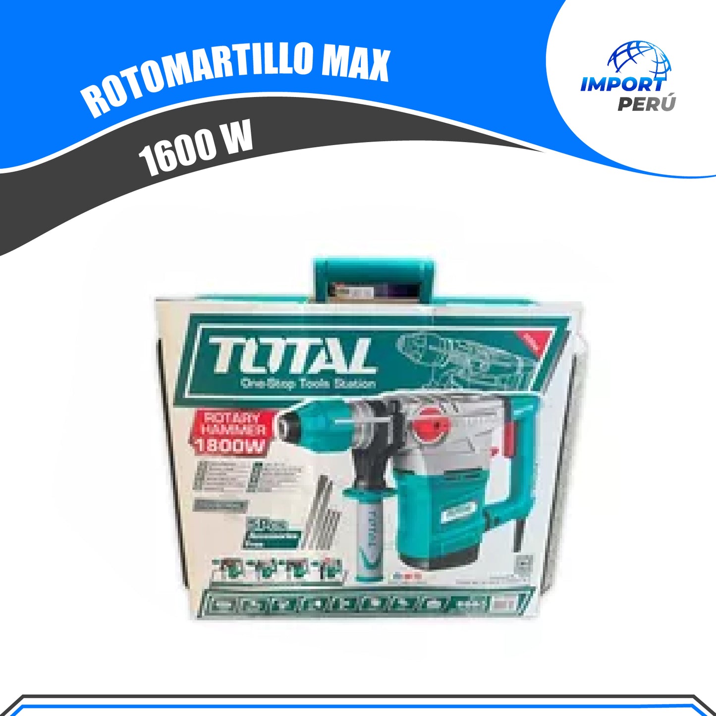 Rotomartillo Max 1600W