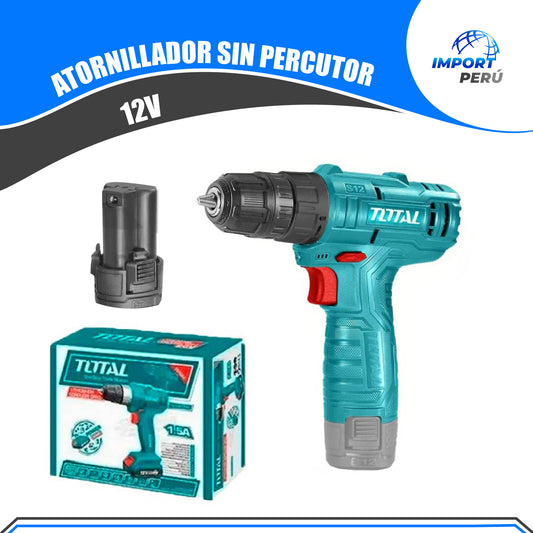 Atornillador 12v sin percutor