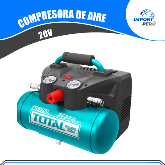 Compresora de aire 20v