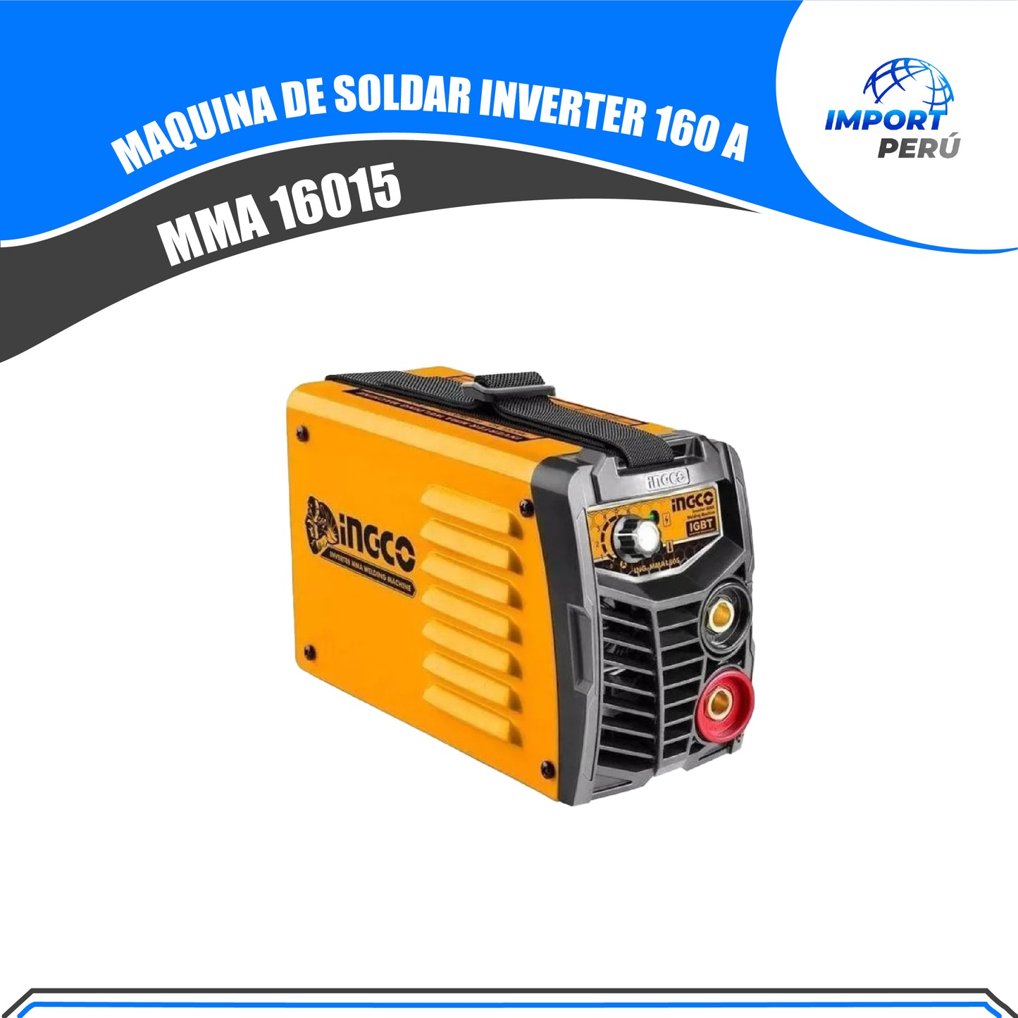 Maquina de Soldar Inventer 160 AMP - MMA de 5100W