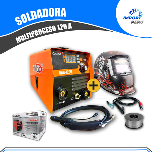 Soldadora Multiprocesos 120A