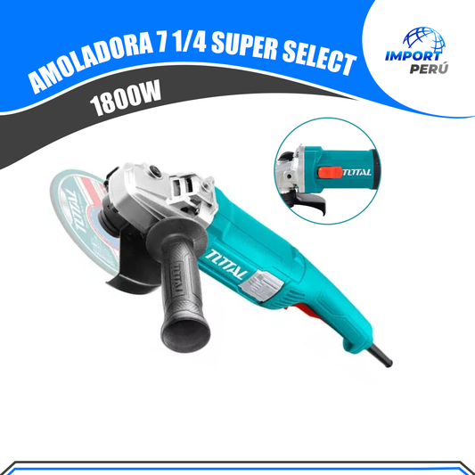 Amoladora 7 1/4" 1800w SUPER SELECT