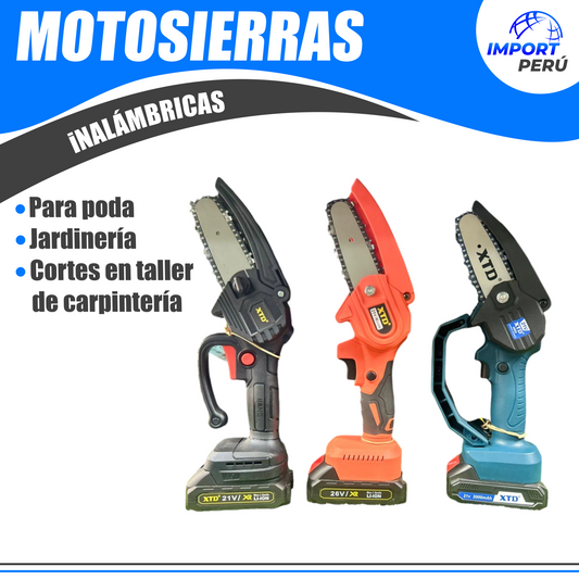 Motosierra Inalámbrica  XTD 26V